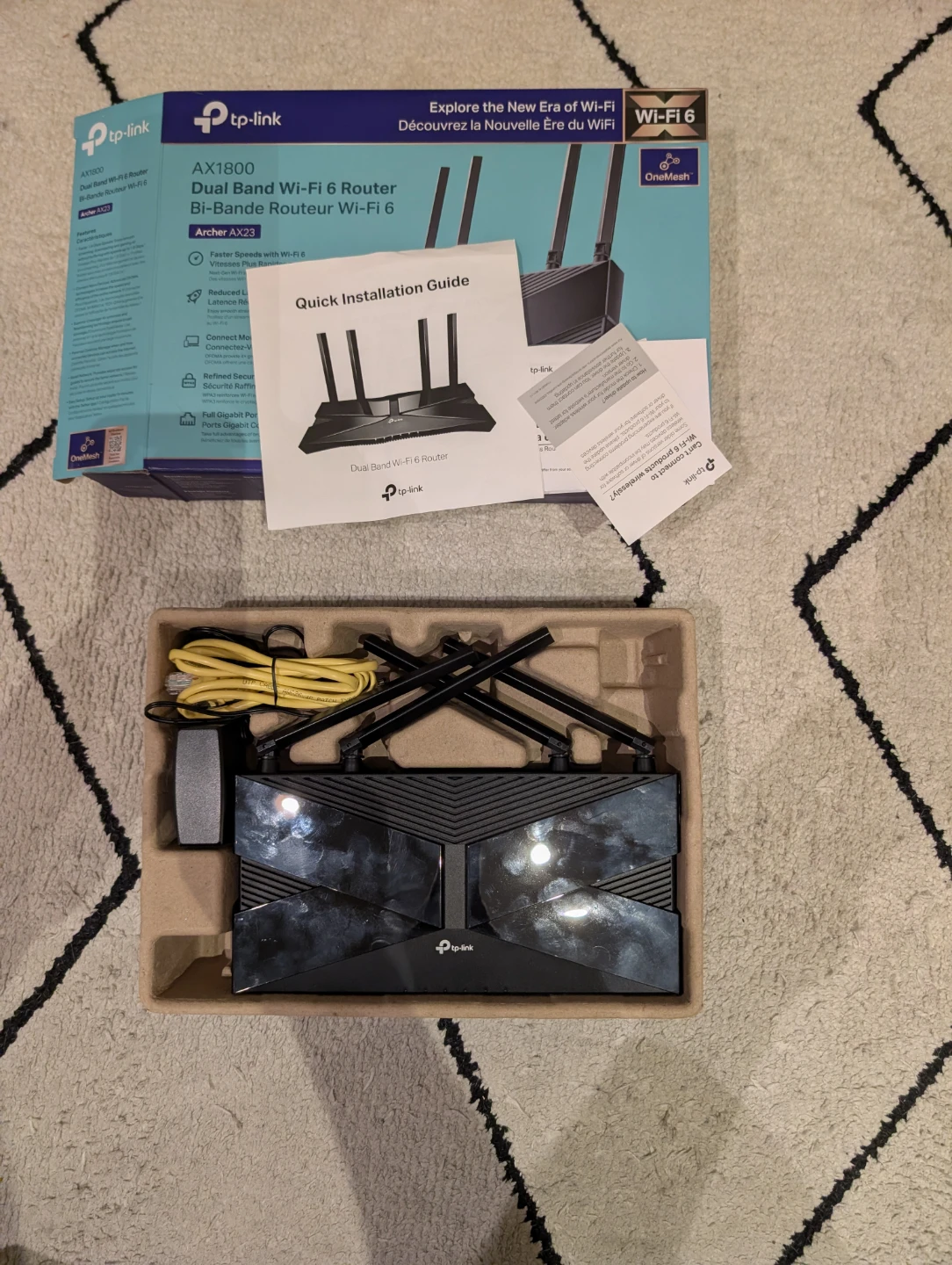 TP-Link Archer AX23 AX1800 Dual Band Wi-Fi 6 Router