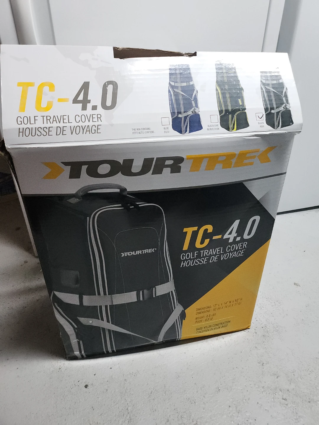 TourTrek TC-4.0 Golf Travel Cover