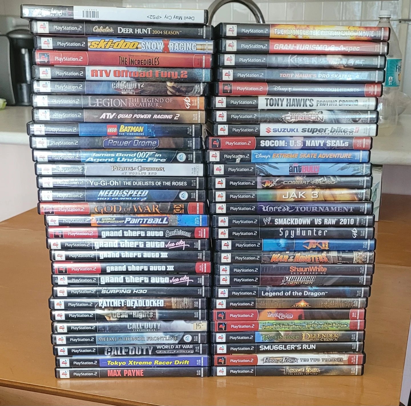 Large Collection PlayStation 2 Video Games
