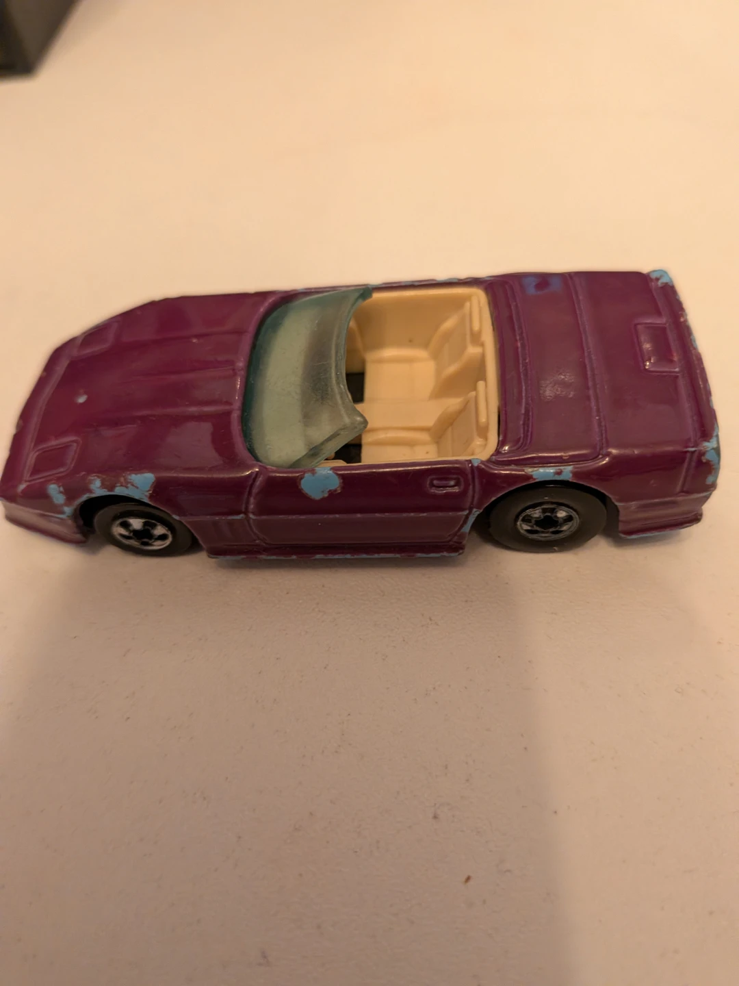 Hot Wheels Purple Convertible Toy Car - photo 5