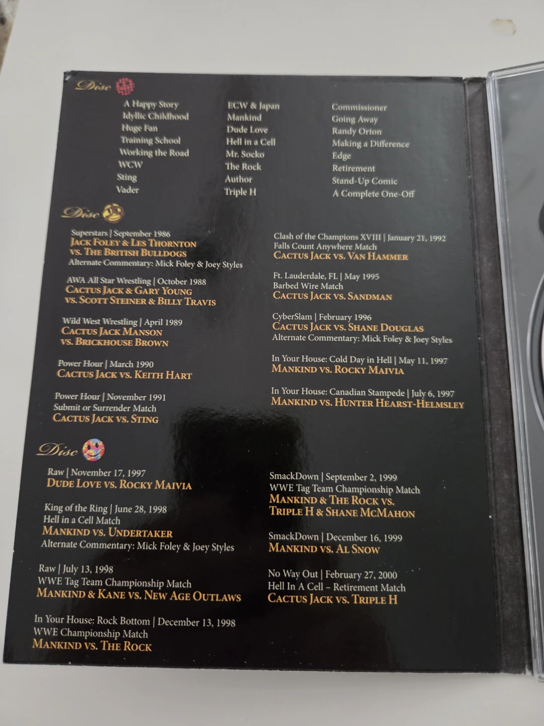 WWE For All Mankind: The Life and Career of Mick Foley DVD - photo 4