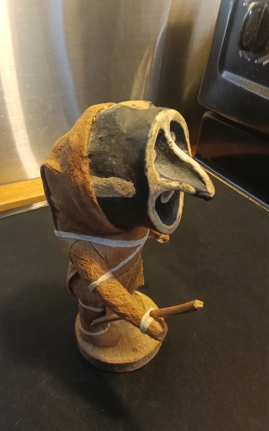 Piaroa "Warime" Ritual Bark Doll - photo 4