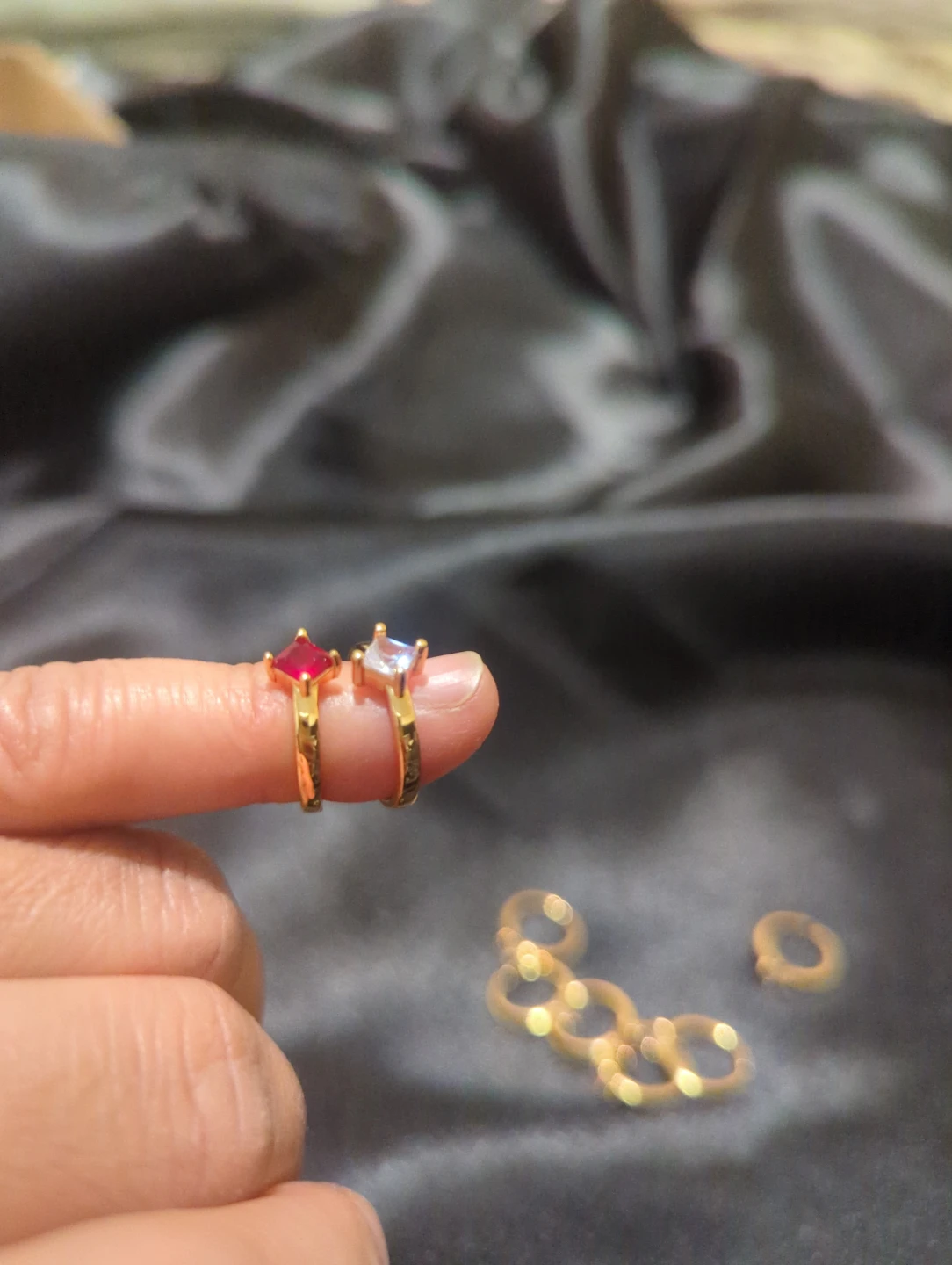 High quality Adjustable  children Stone Rings - photo 4