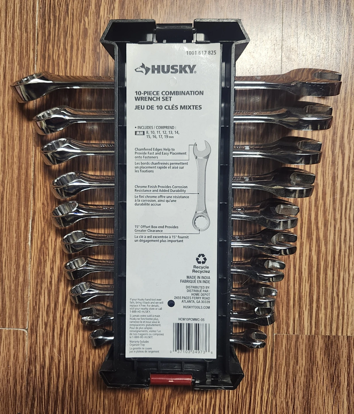 Husky 10-Piece Combination Wrench Set - photo 2