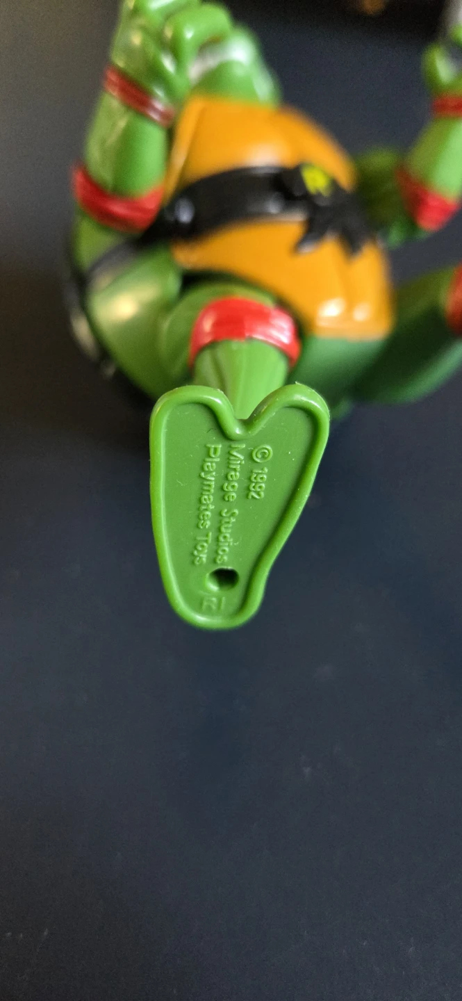 1992 Vintage Raphael Ninja Turtles Action Figure - photo 5