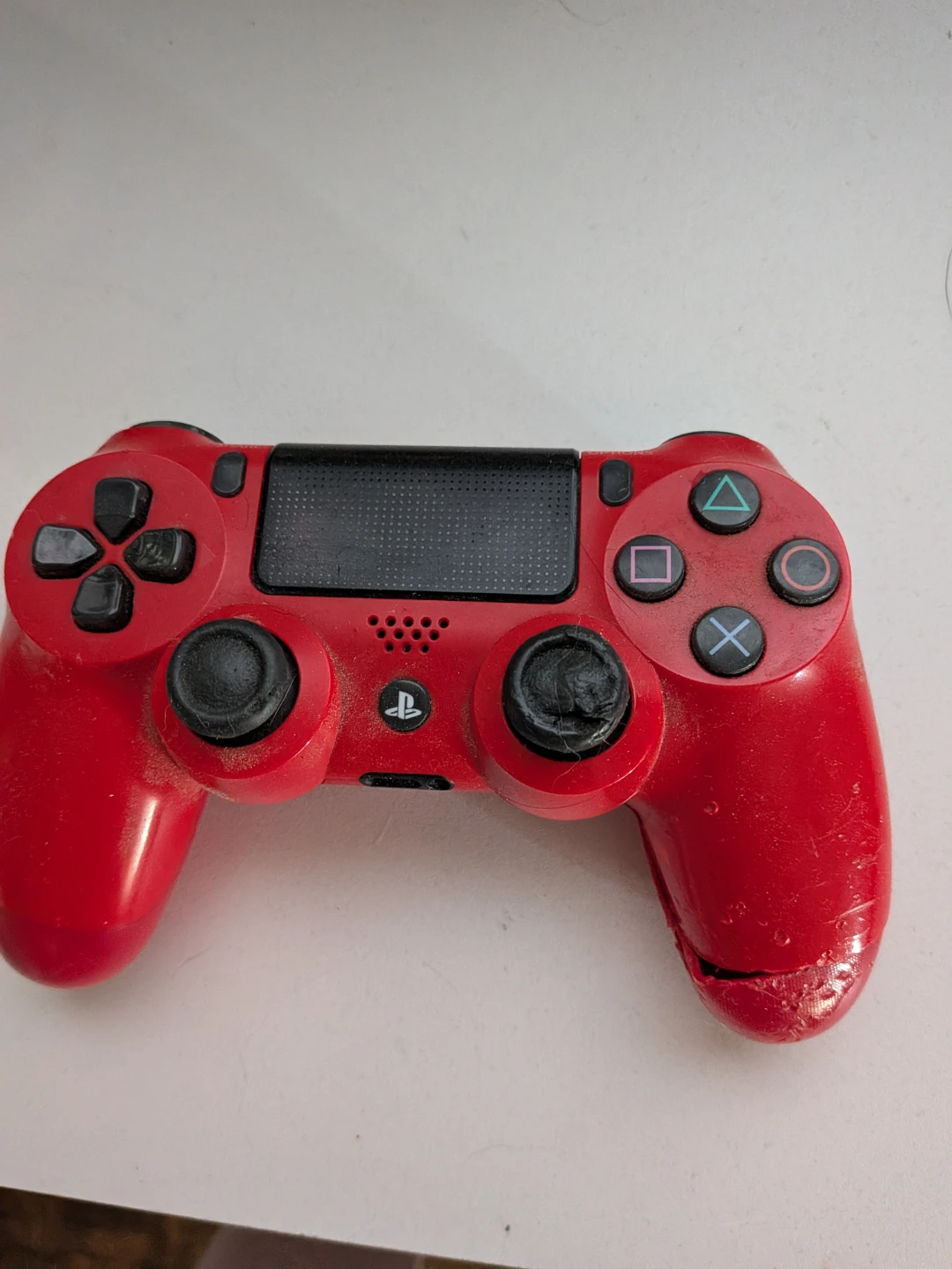 Red PlayStation 4 DualShock 4 Wireless Controller - photo 2