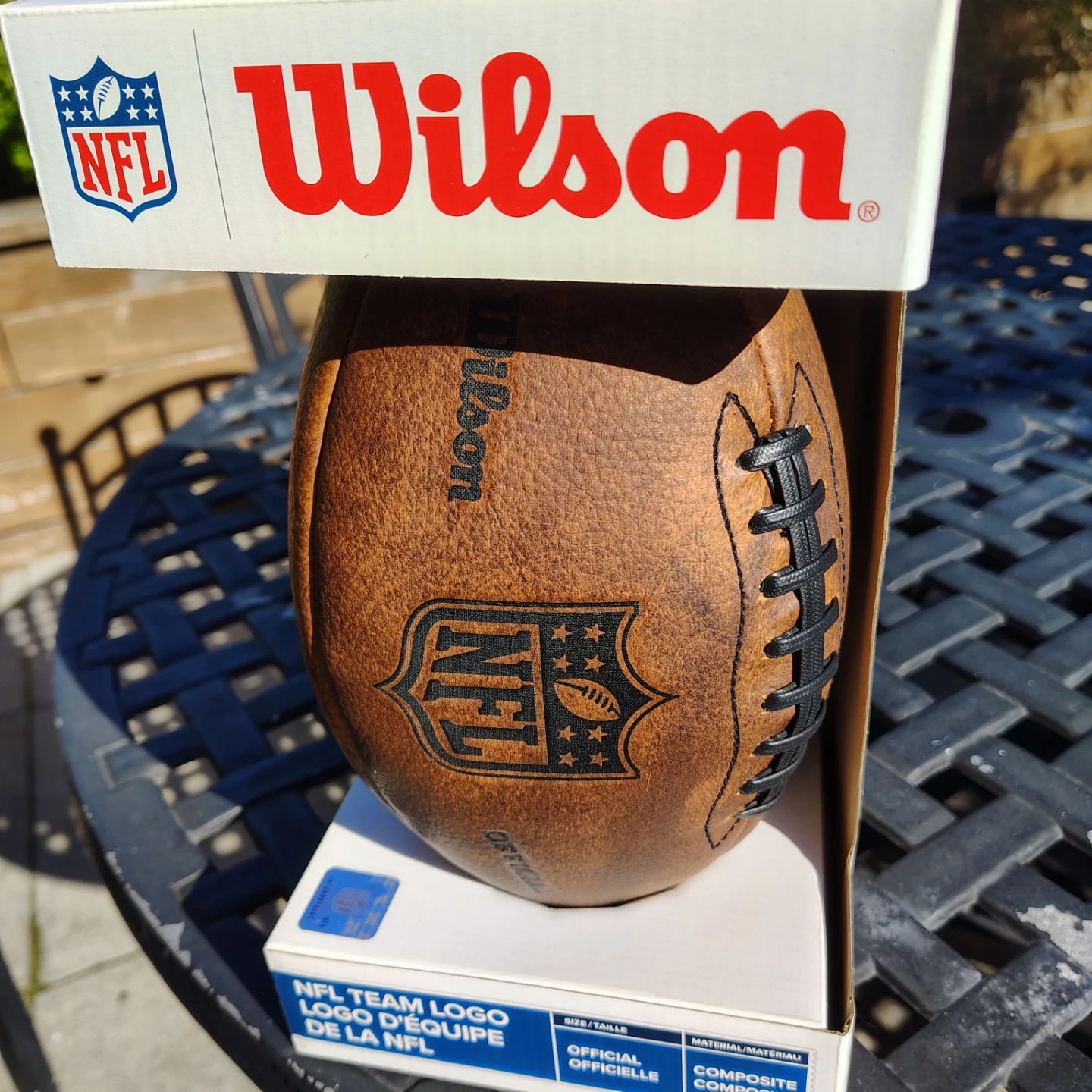 Wilson NFL Team Logo Football (2018) - photo 2