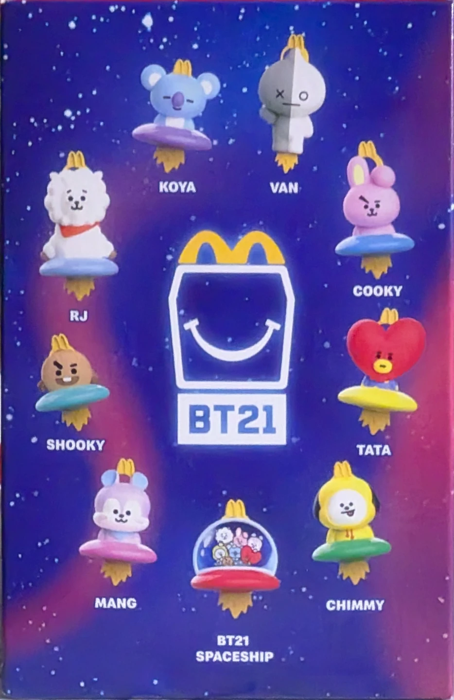 McDonald's '26: BT21 (BTS) Spaceship, Happy Meal - photo 2