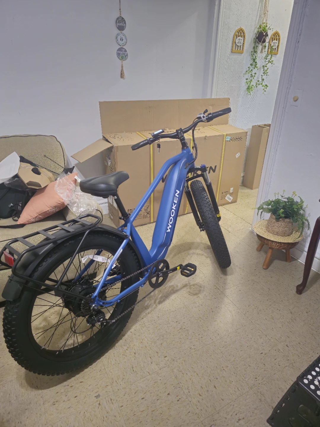 Wooken Blue Electric Fat Tire Bike - photo 2