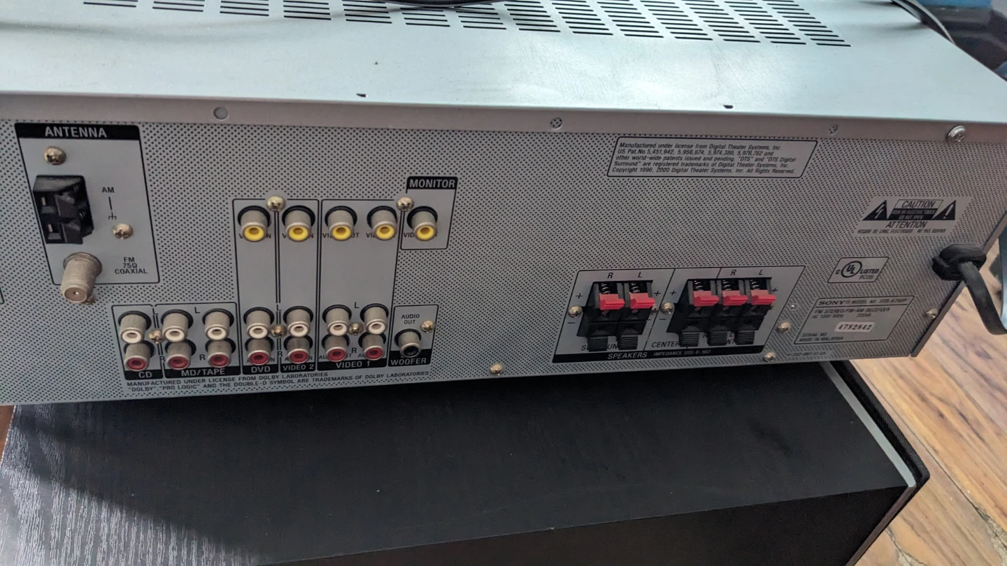 Sony Receiver and Polk Audio Subwoofer - photo 2