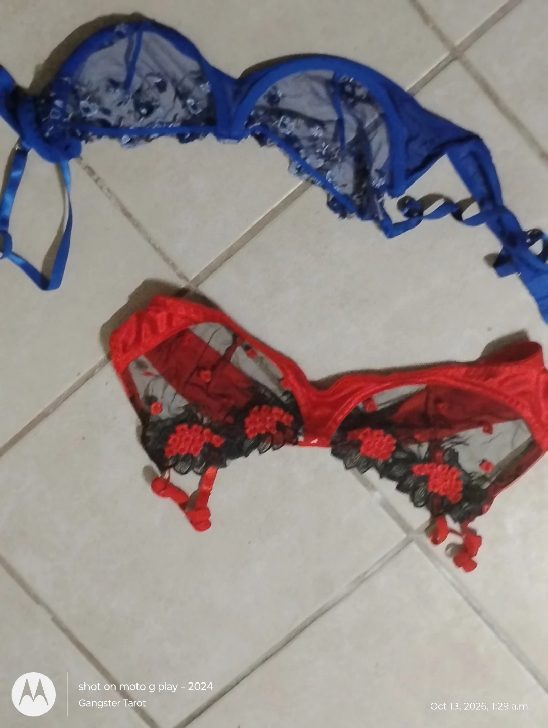 Two Lace Lingerie Bras