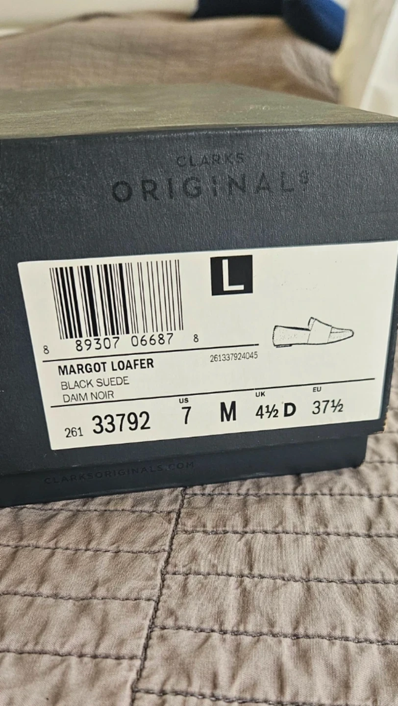 Clarks Originals Margot Loafers - Black Suede - photo 4