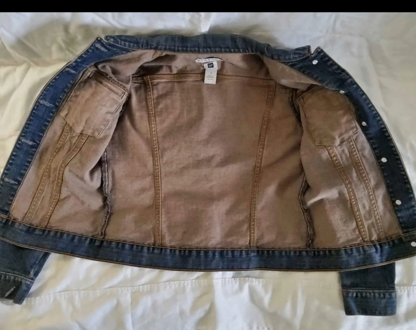 Gap Stretch Denim Jacket - Small - photo 3