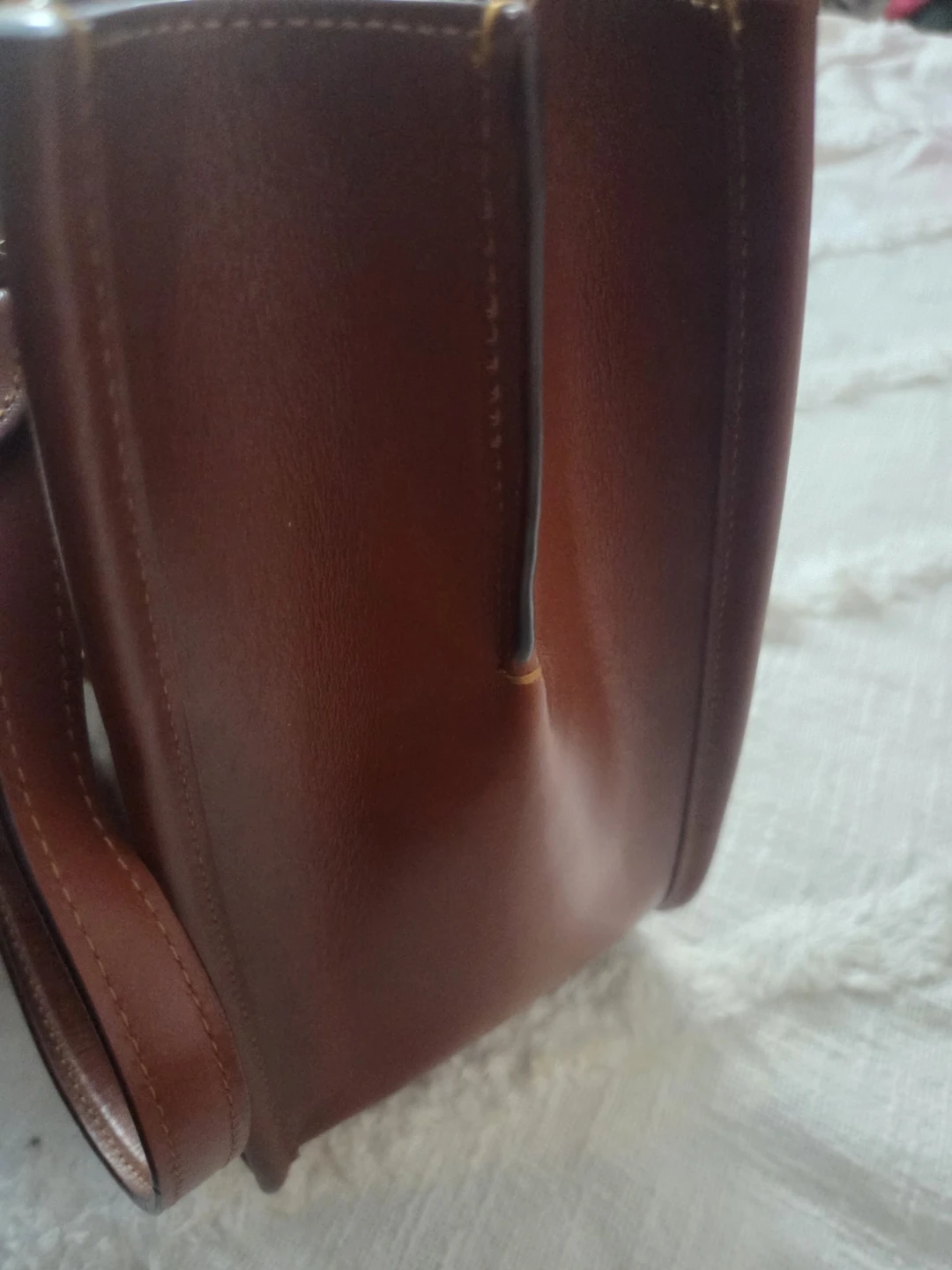 Coach Signature Canvas Tote Bag with Strawberry Charm - photo 3