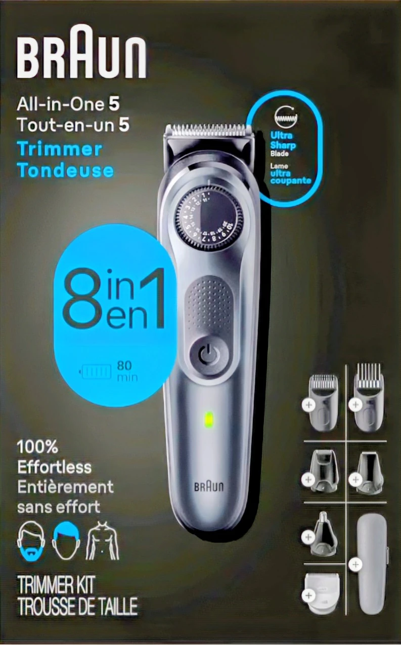 Braun All-in-One Trimmer 5 Series 8-in-1 Kit