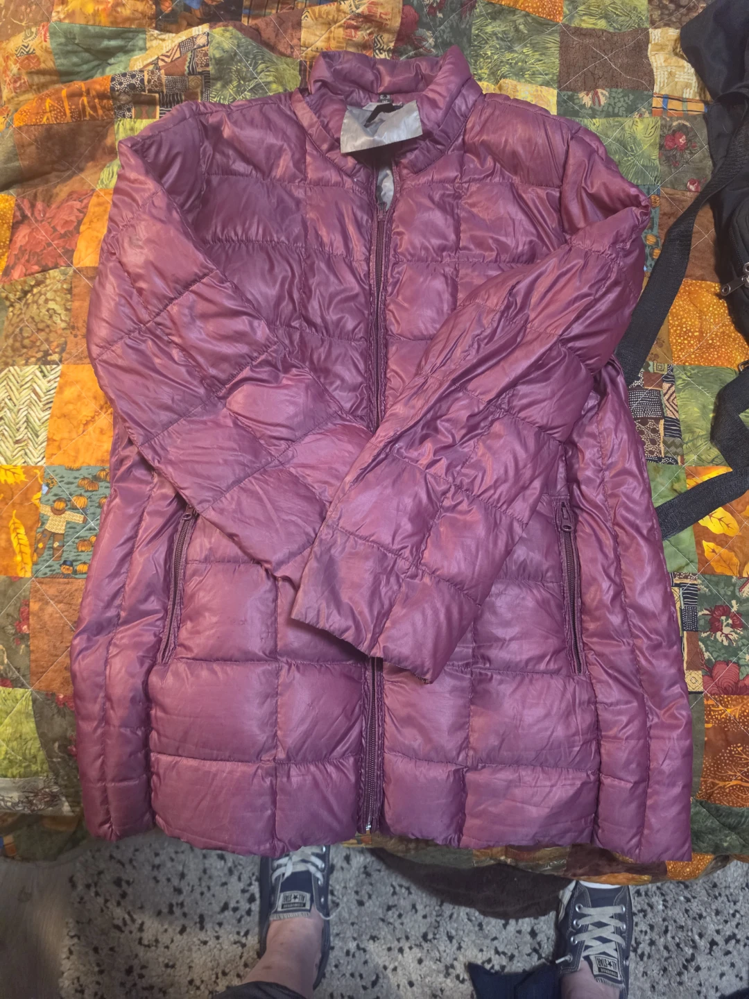 Nuage Sport Lightweight Puffer Jacket - Purple - photo 3
