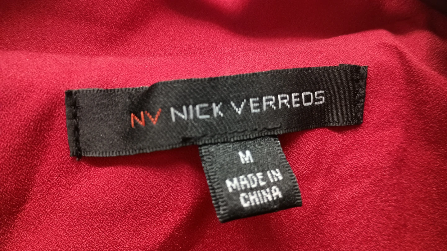 Nick Verreos Red Blazer Size M - photo 2