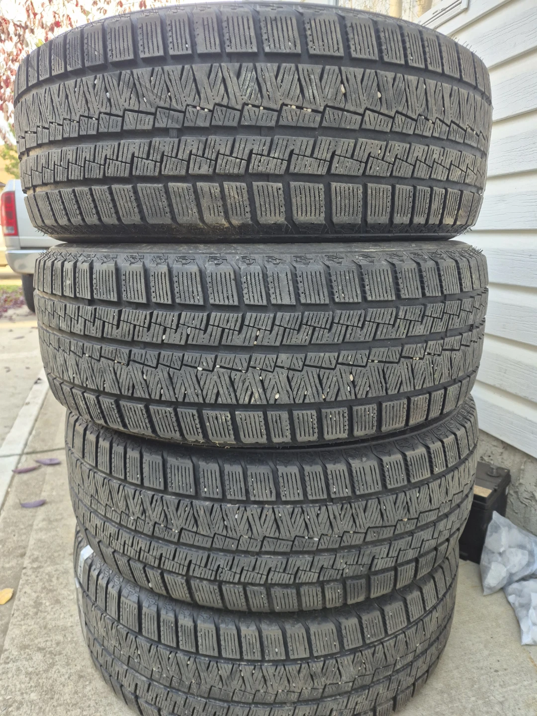 235/55r19 Set of 4 Winter Tires - photo 4