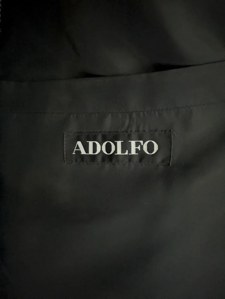 Adolfo Men's 40R Full-Length Overcoat - EXCELLENT CONDITION - photo 3