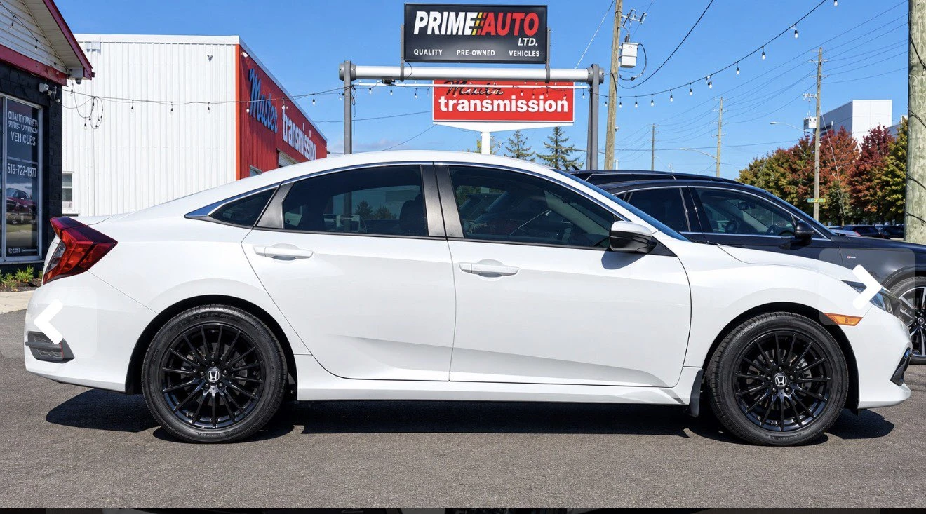 2019 White Honda Civic Sedan - photo 3