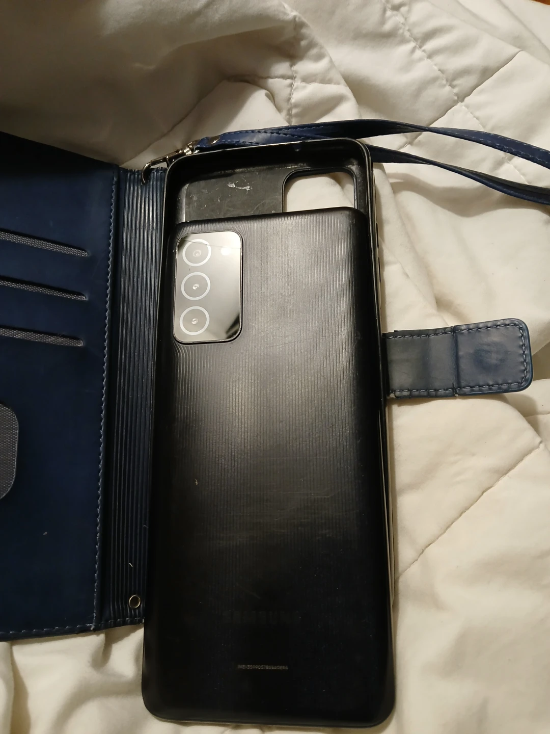 Blue Wallet Phone Case for Samsung - photo 3