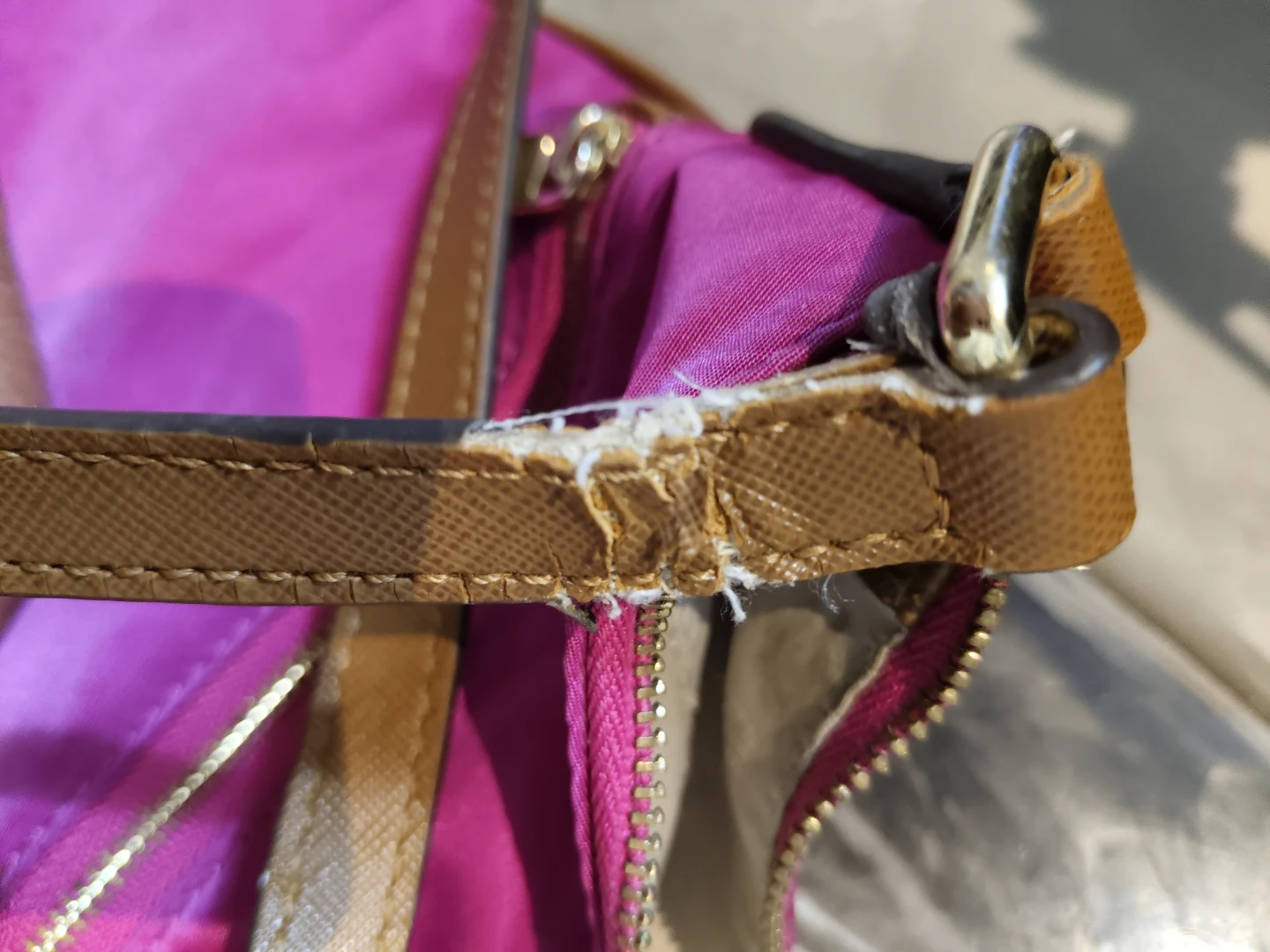 Michael Kors Pink Nylon Crossbody Bag - photo 4