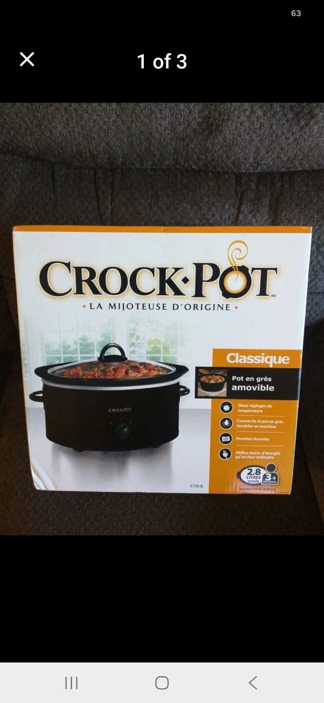 Crock-Pot Classic Slow Cooker 2.8 Litre