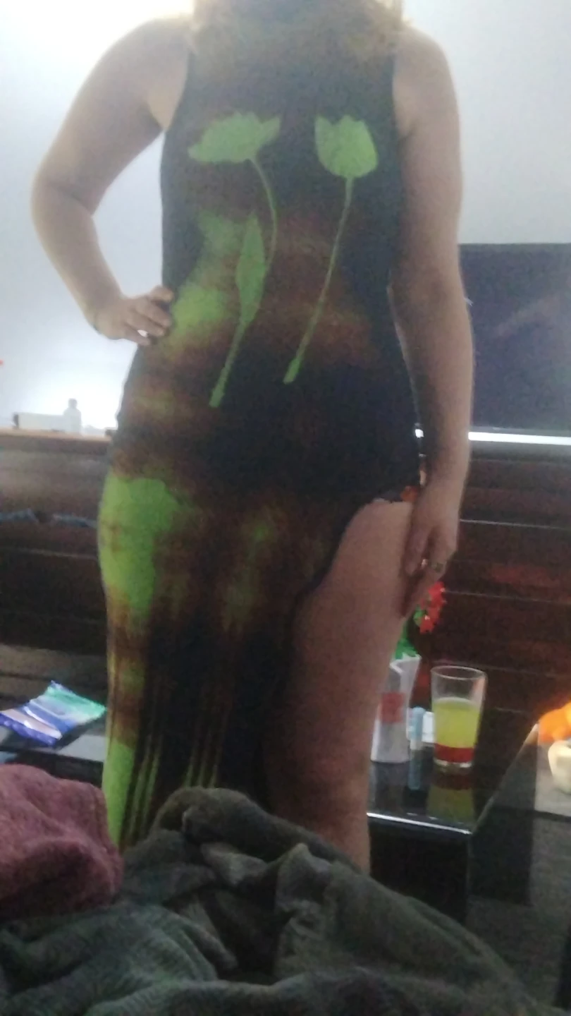 PH5 Brand green/blue sparkles n black dress - photo 2