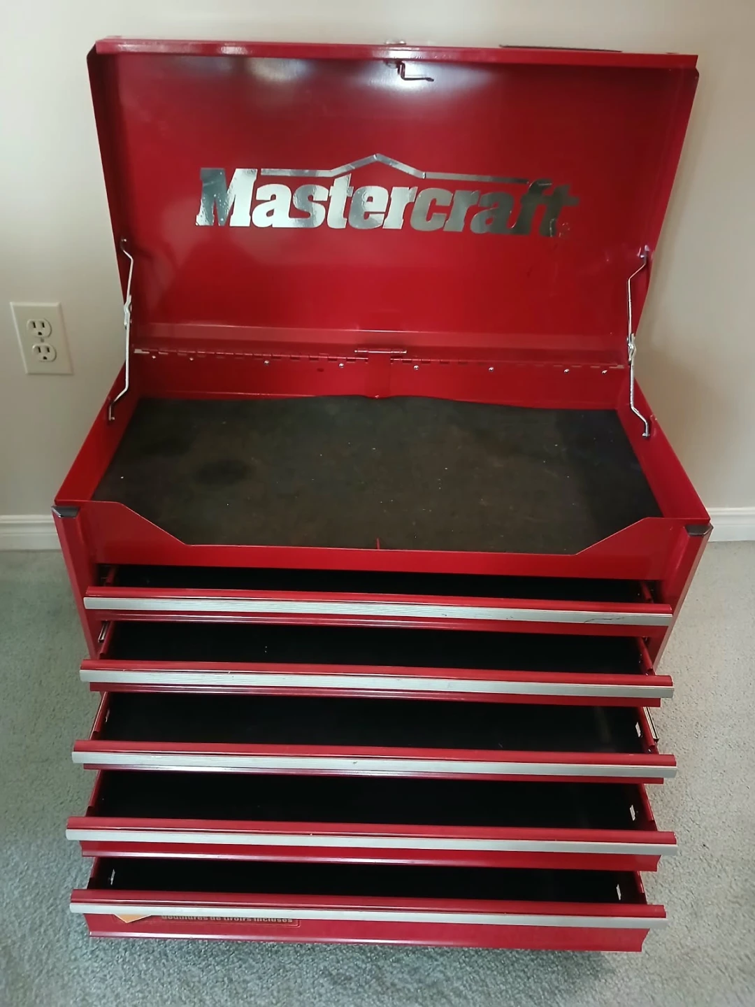 Mastercraft tool box