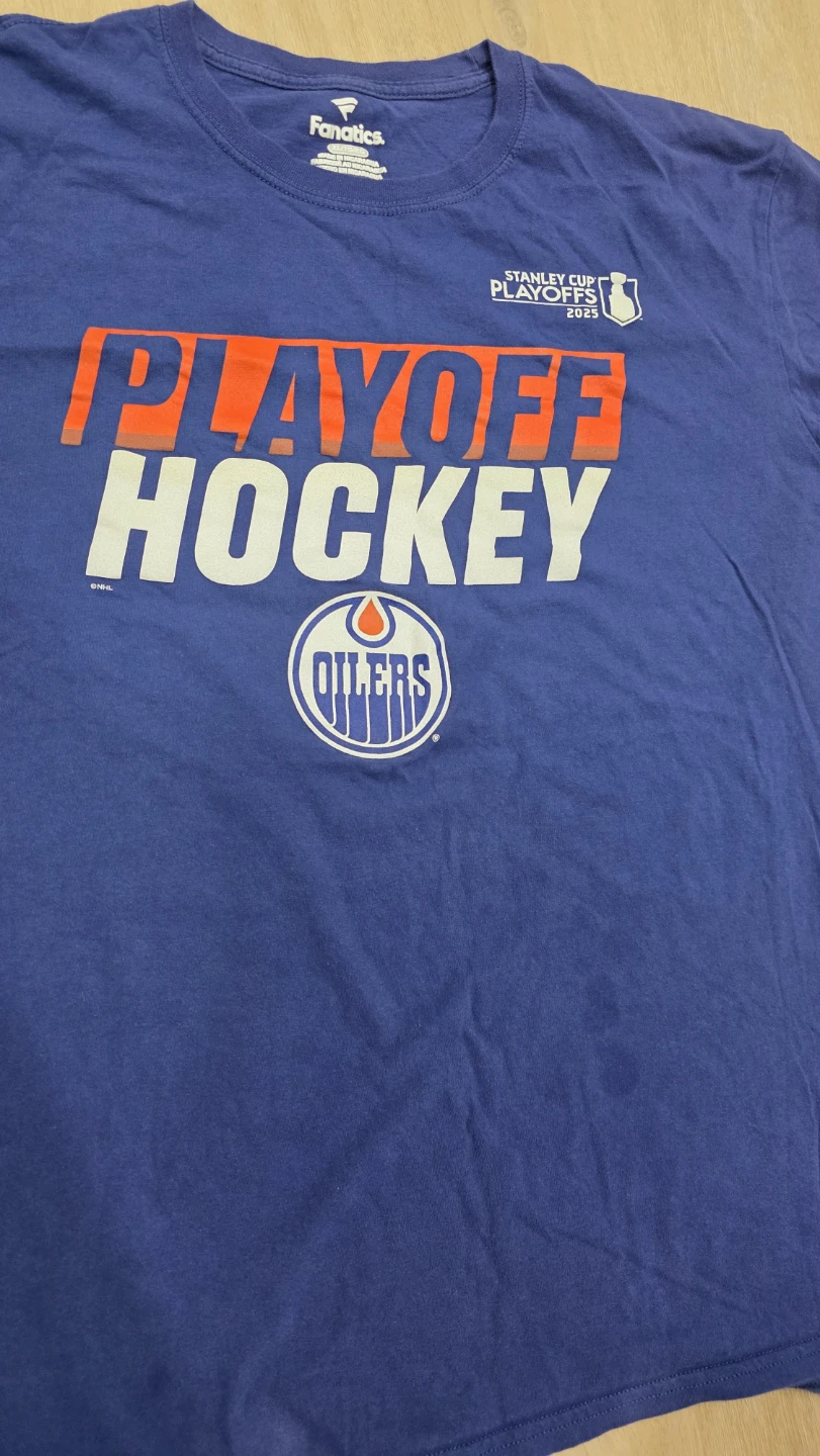 Two Edmonton Oilers T-Shirts - photo 5