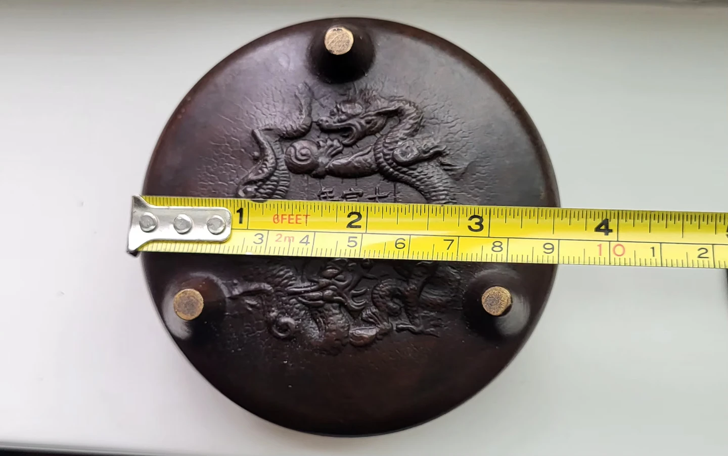 Vintage Dragon Motif Incense Burner - photo 4