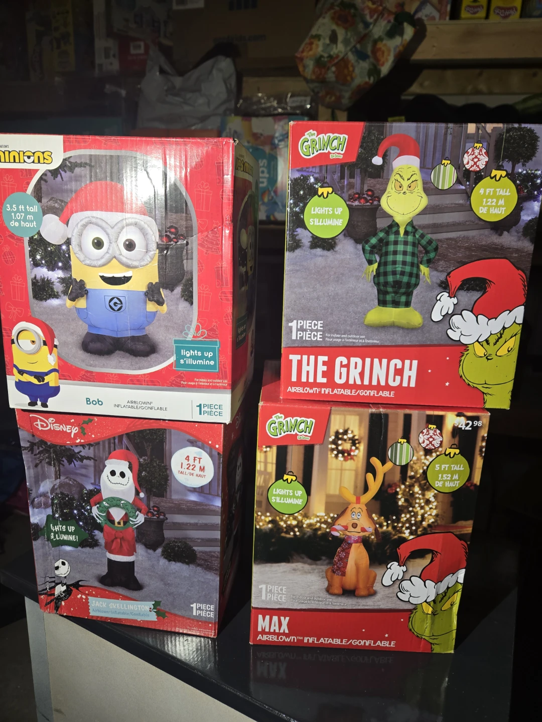 Brand new Christmas inflatable decorations