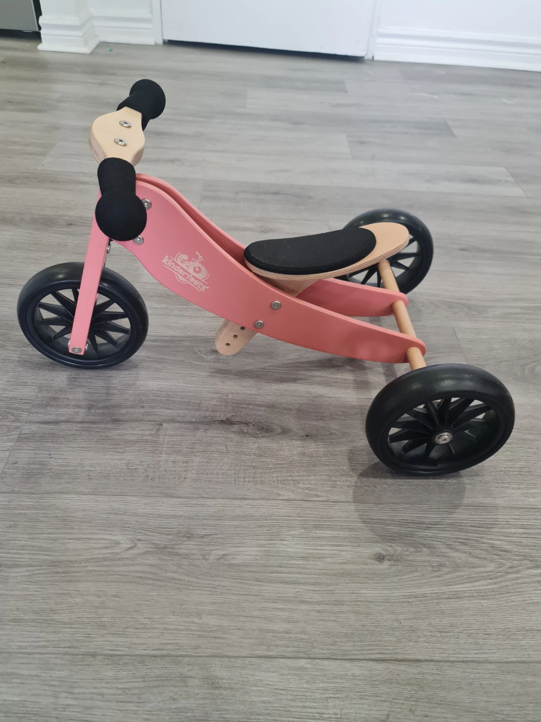 Kinderfeets Tiny Tot 2-in-1 Wooden Tricycle