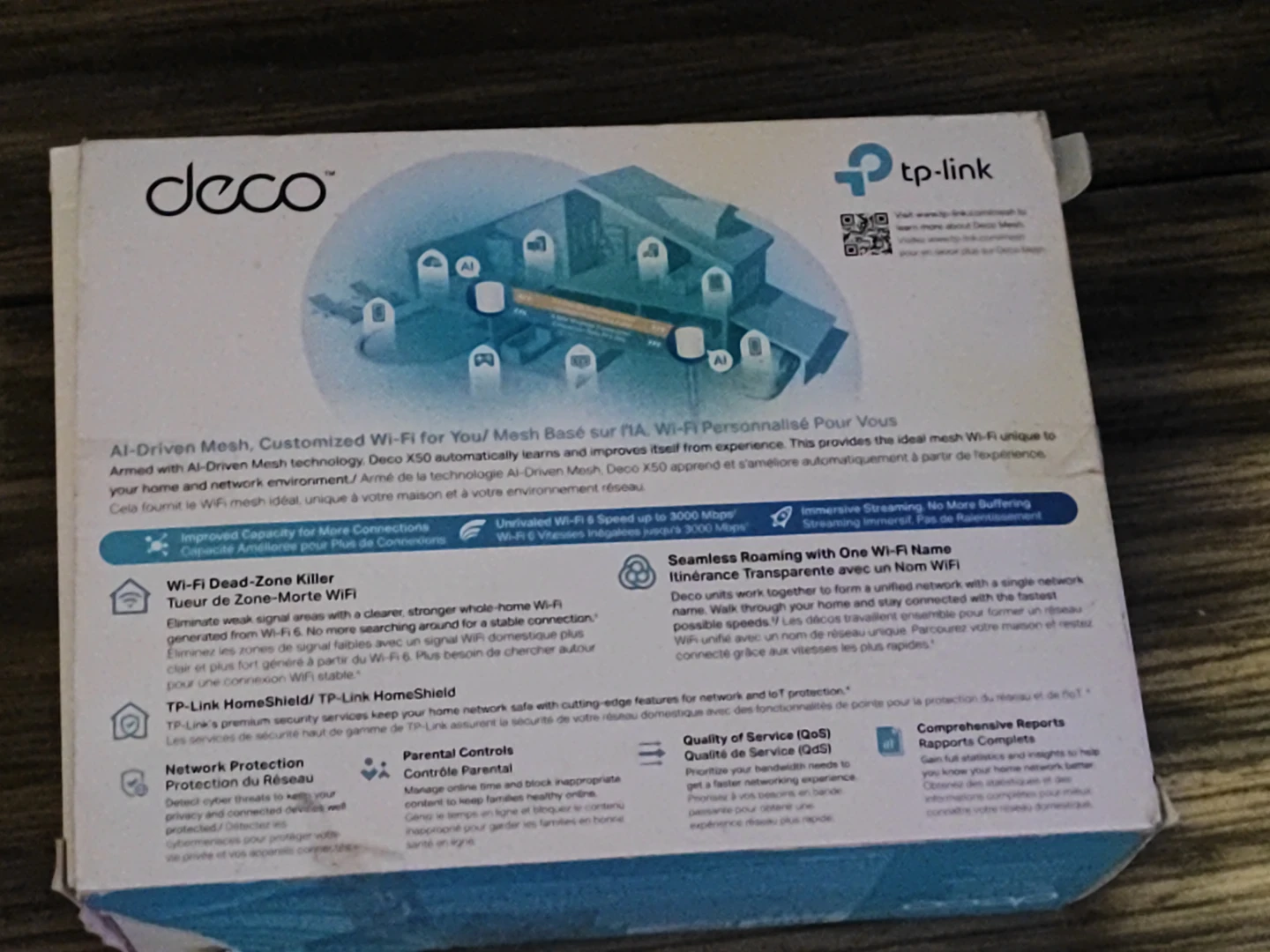 TP-Link Deco X50 AX3000 Whole-Home Mesh Wi-Fi 6 System - photo 2