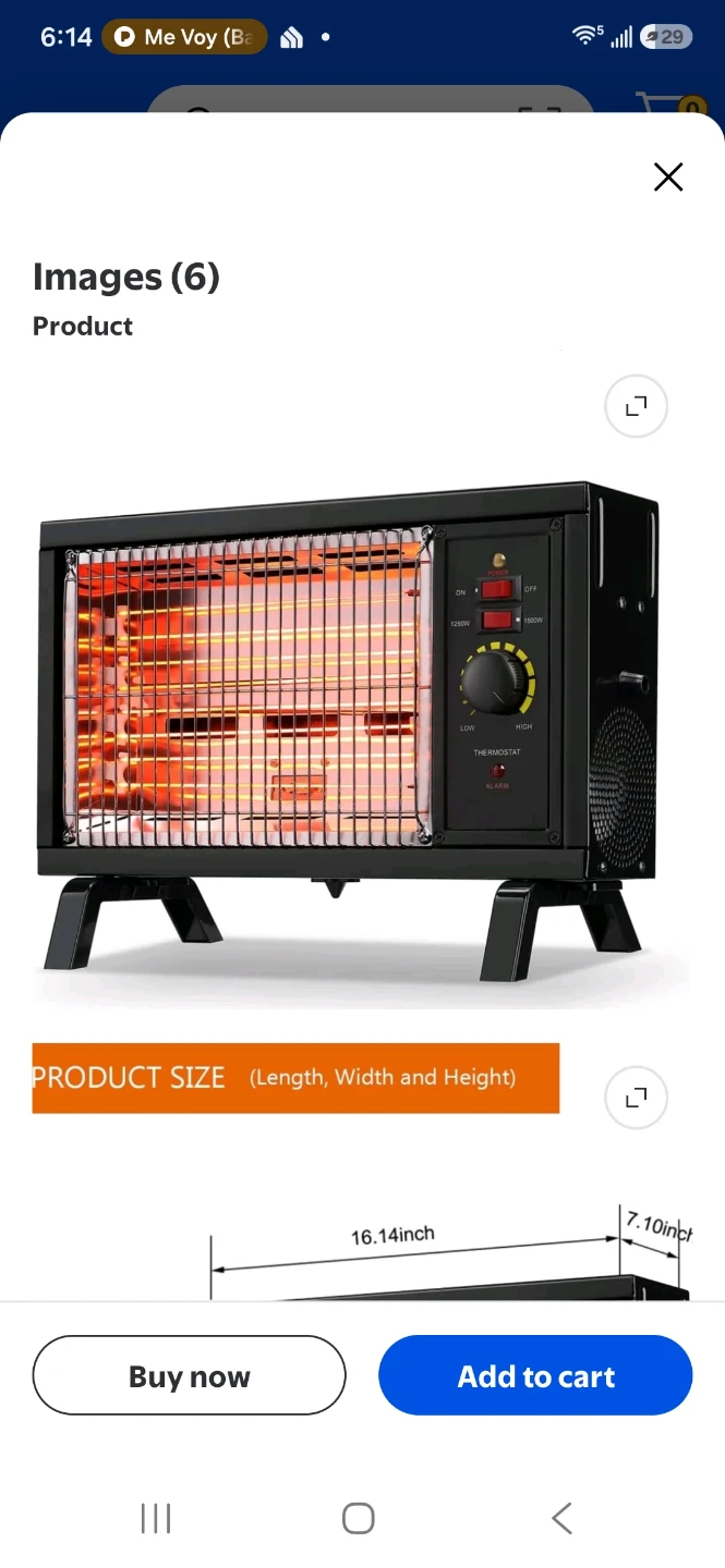 JASUN Deluxe Radiant Heater RH02