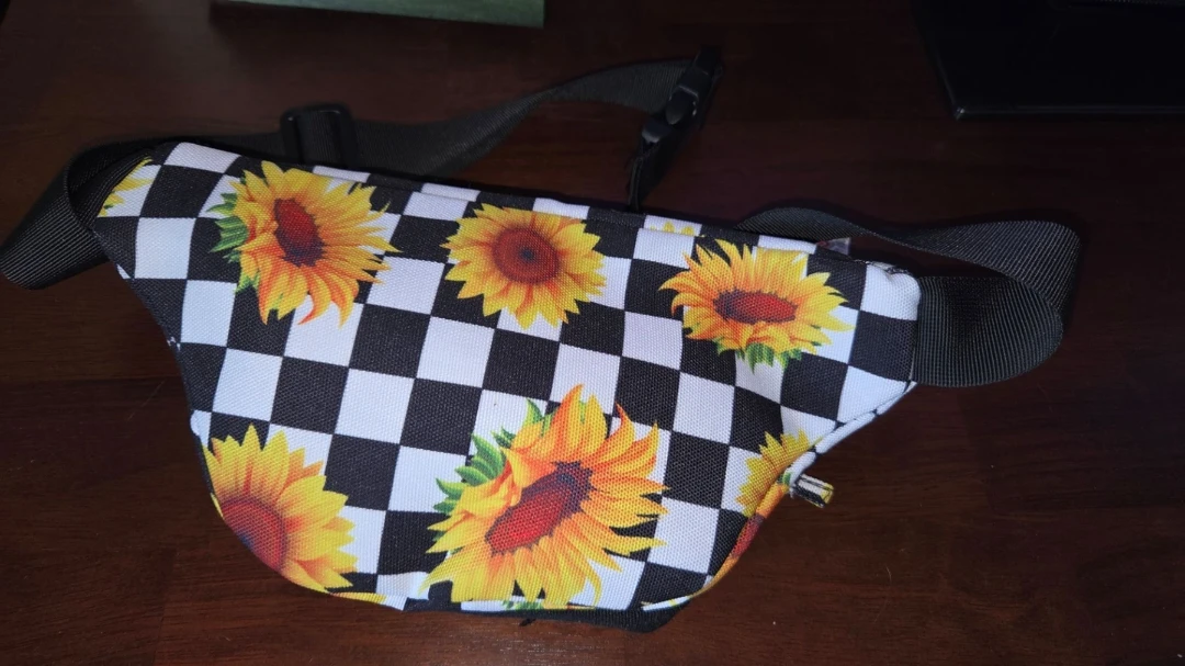 Black & Yellow Sunflower Fanny Pack-NEW! - photo 2