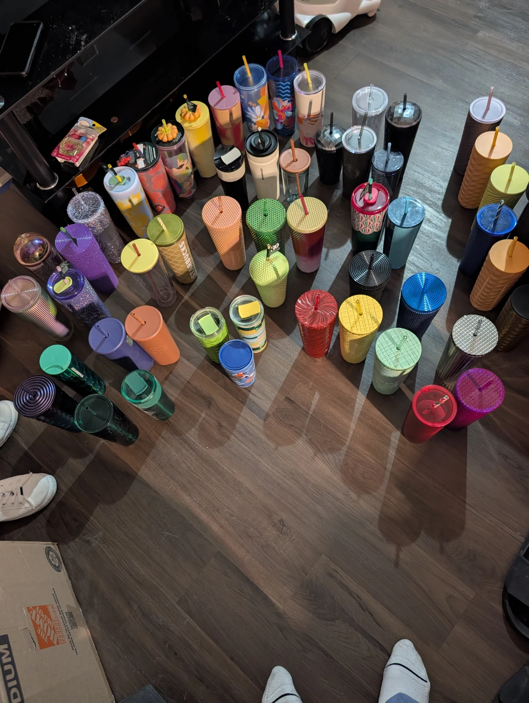Collection of Starbucks Tumblers