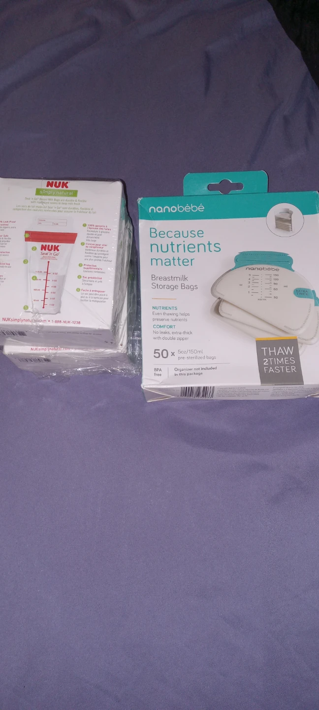 NUK and Nanobebe Breastmilk Storage Bags - photo 3