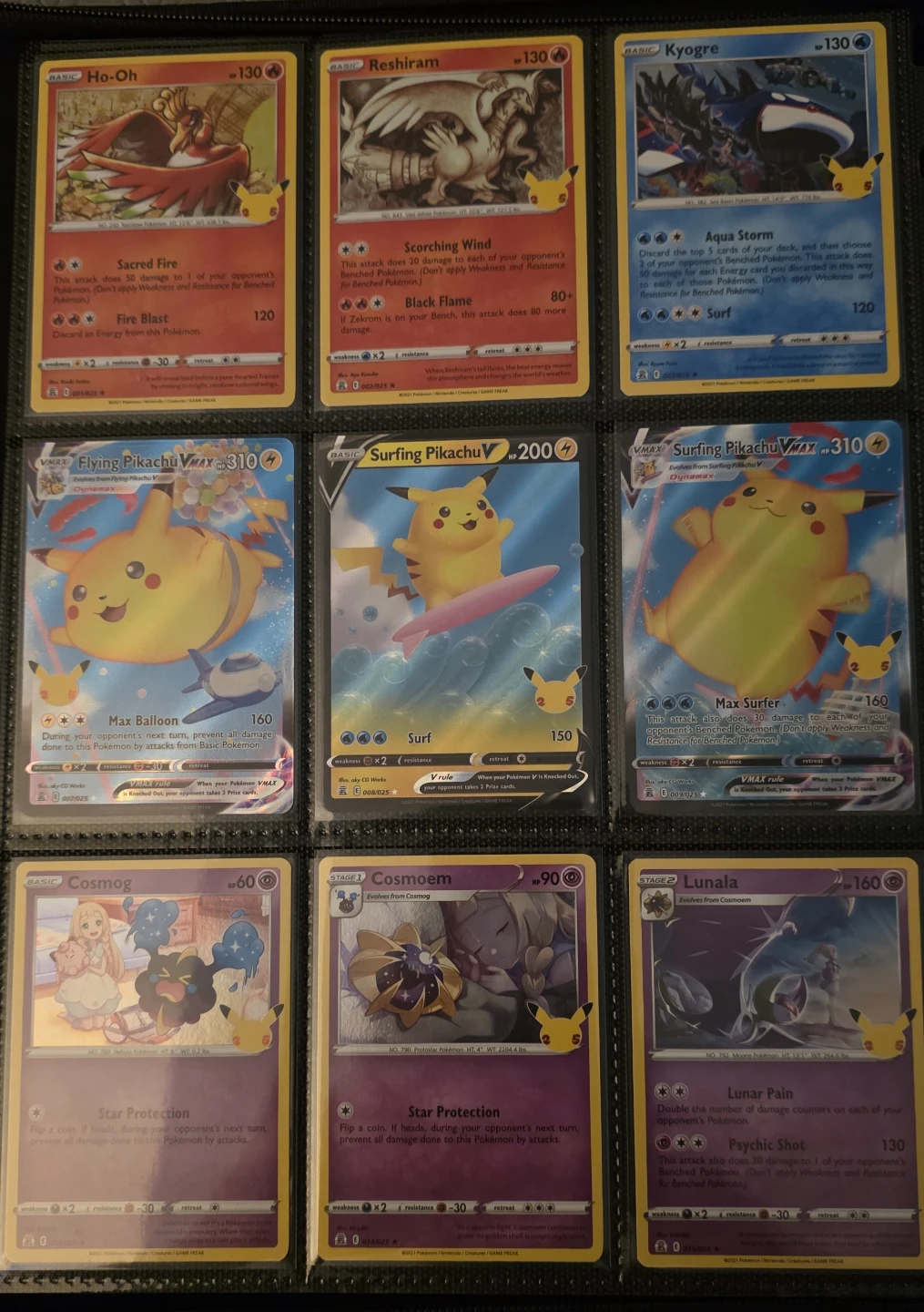 Pokemon 25th celebration master set