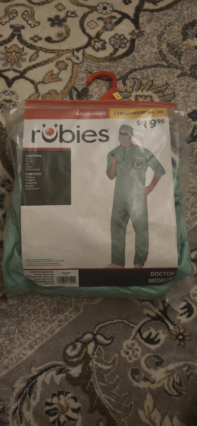 Rubies Doctor Costume Large