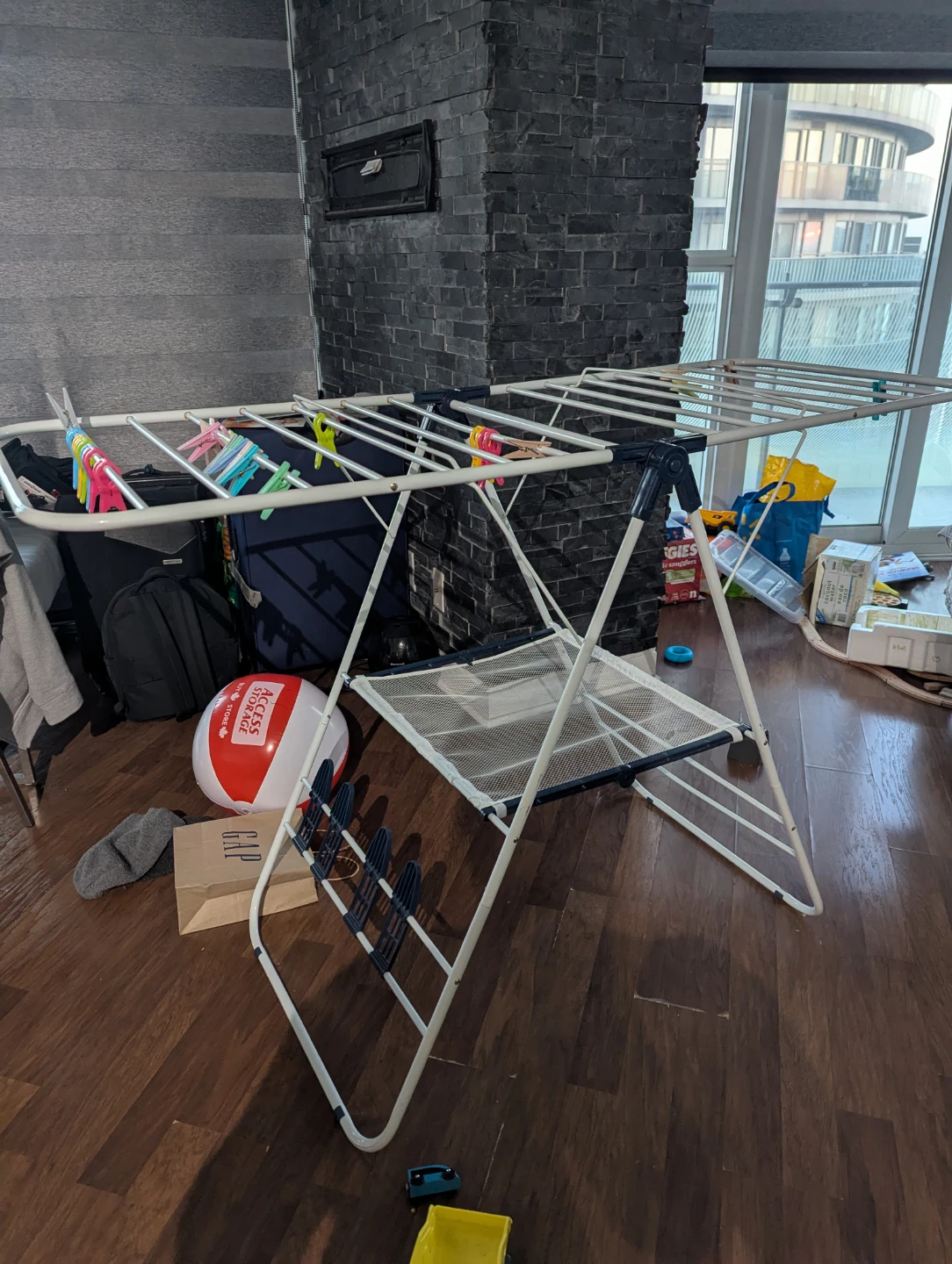Collapsible Laundry Drying Rack - photo 2
