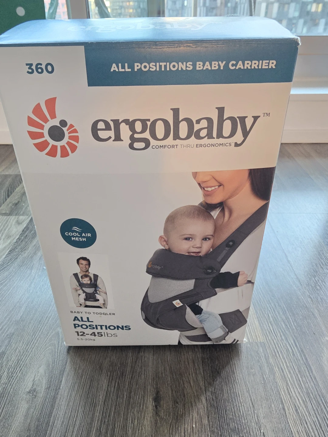 Ergobaby Omni Classic Baby Carrier Charcoal Grey