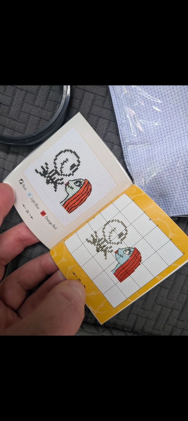 Disney The Nightmare Before Christmas Cross-Stitch Kit - photo 5