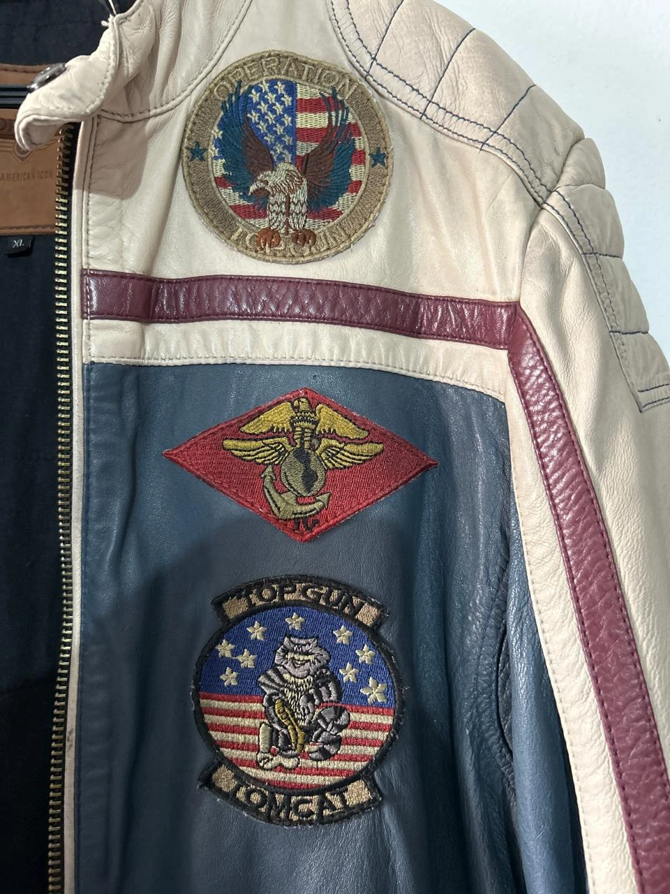 American Icon Top Gun Leather Jacket - photo 3