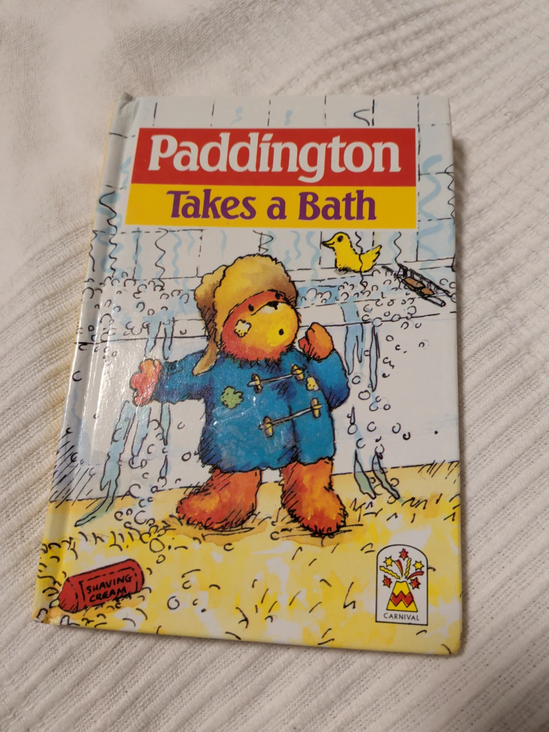 Vintage Paddington Takes a Bath Book