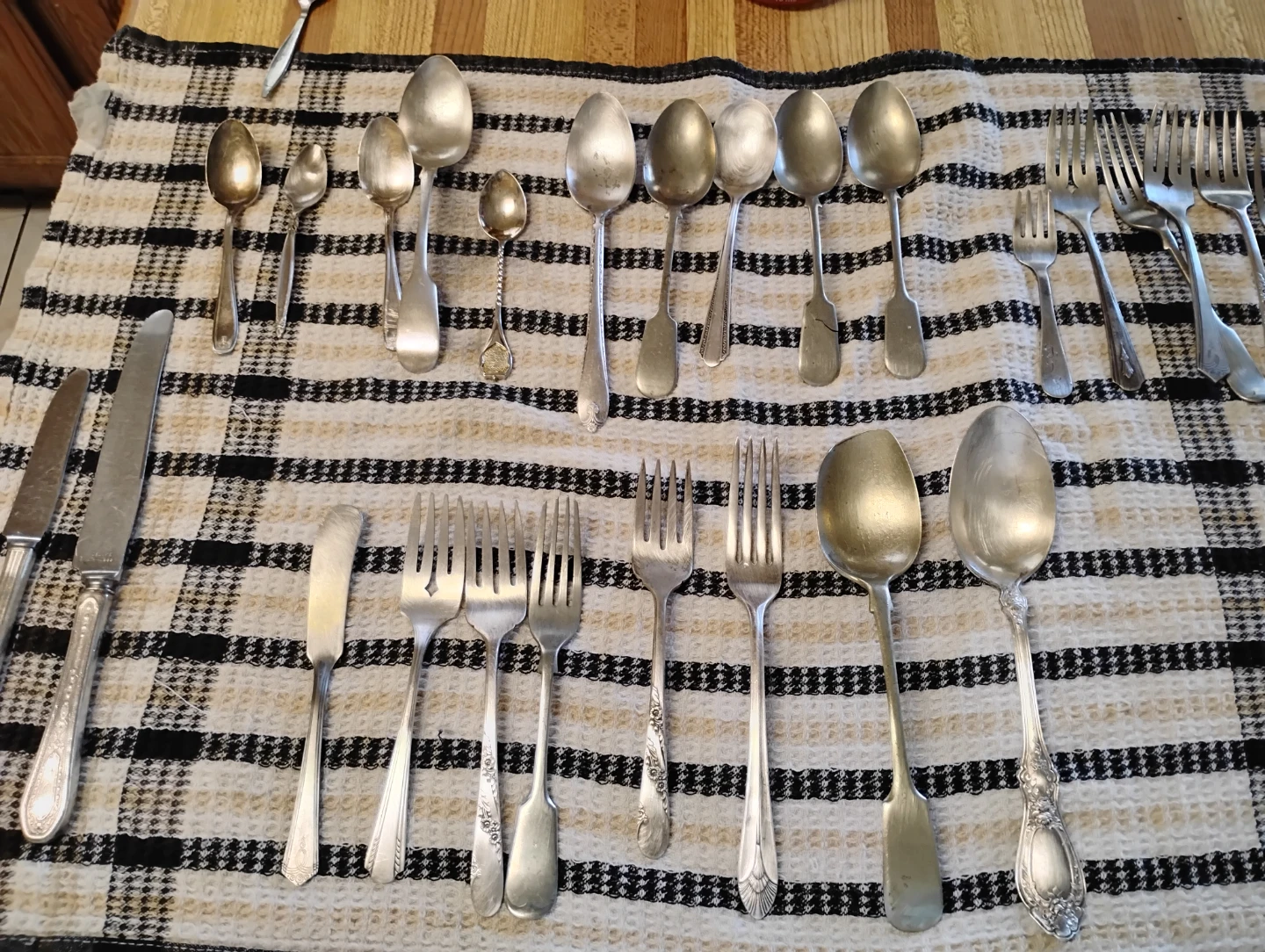 Silver Plated Flatware Set - photo 4