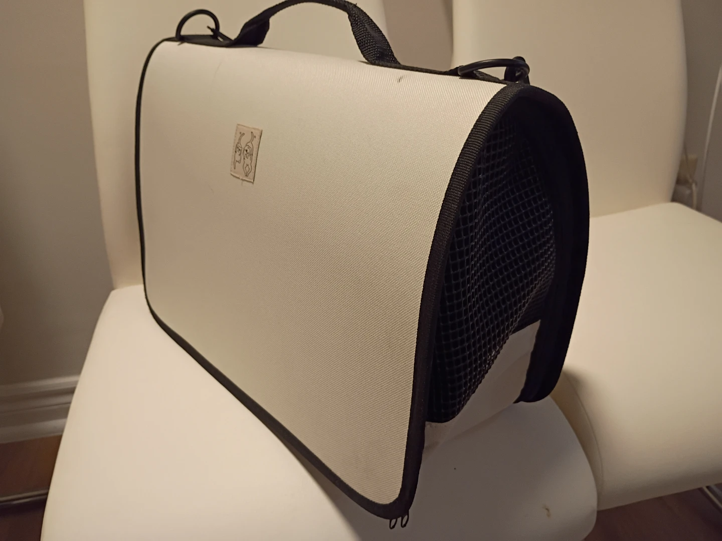 Off-white pet carrier bag - photo 3