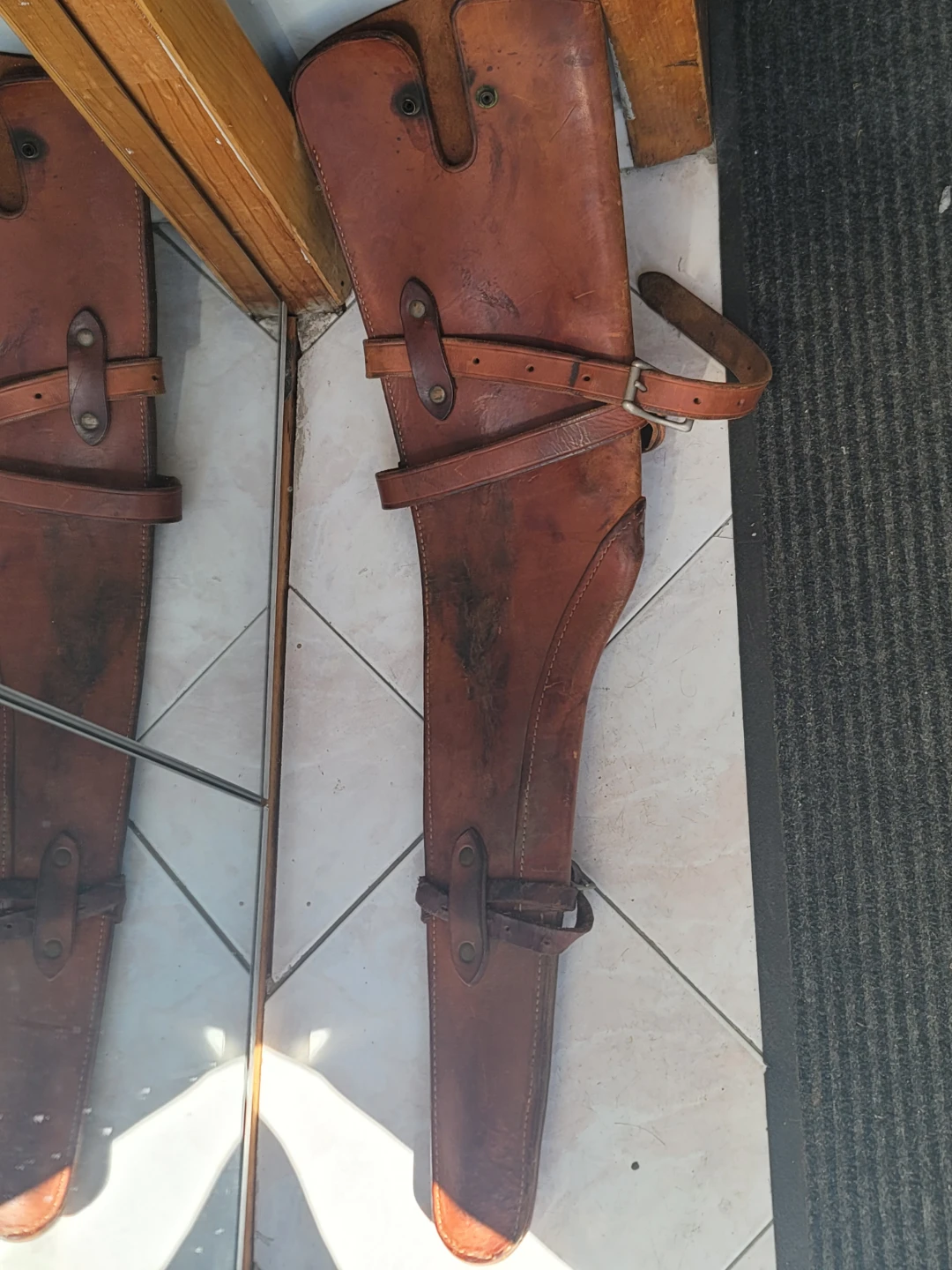 Vintage Leather Scabbard