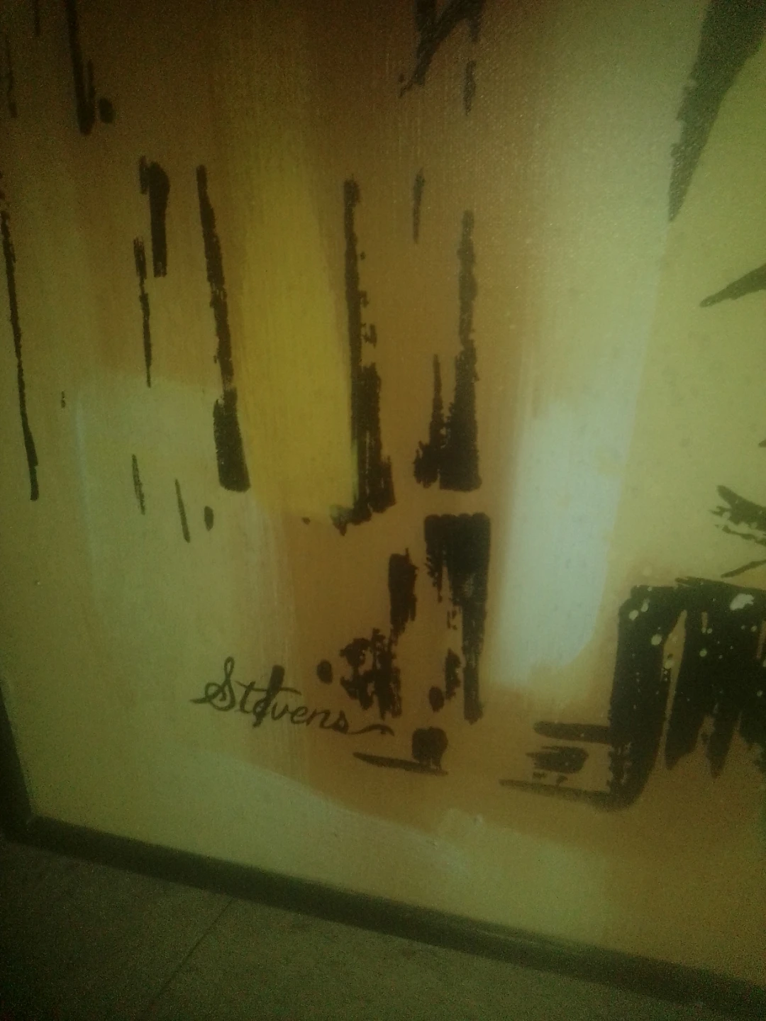 Stevens Sunflower Floral Painting - photo 3