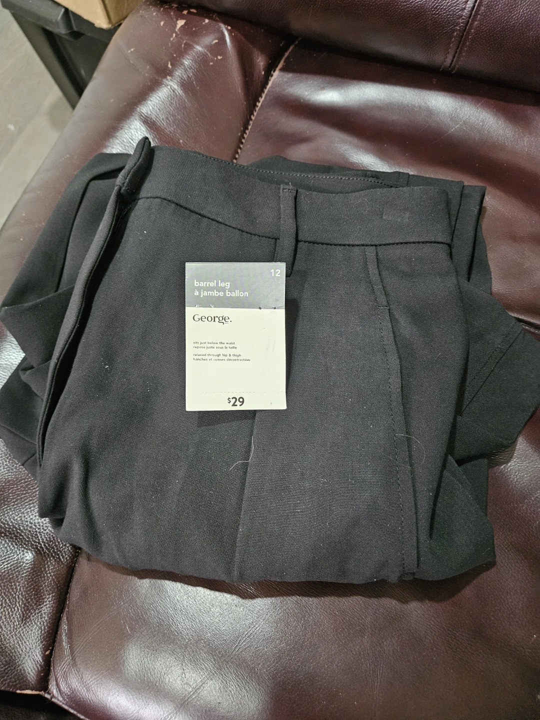 Women's Dress Pants Barrel Leg Size 12